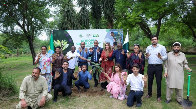 Ethiopian Embassy in Islamabad Holds Plantation Drive Under Green Legacy Initiative