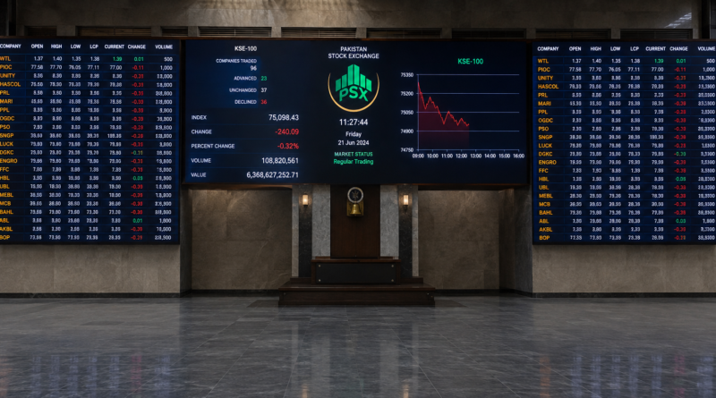 PSX Surges nearly 3% as Investors Gain PKR 477 Billion in Weekly Rally