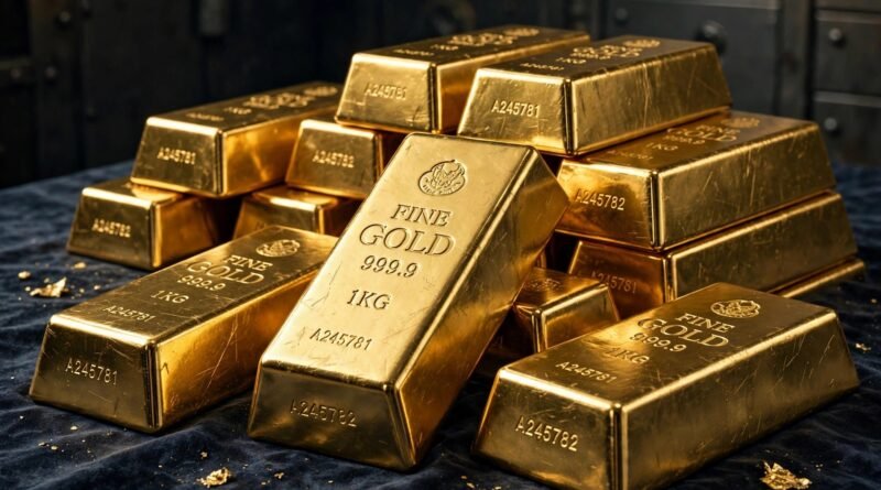 Gold prices edge higher by Rs900 per tola