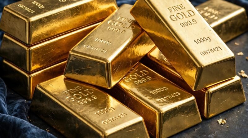 Gold price falls by Rs 3,000 per tola in Pakistan